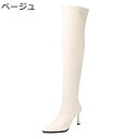 ロングブーツ オーバーニーハイブーツ ハイヒール ピンヒール 大きいサイズ 27cmまで レディースシューズ 秋冬 セクシー 防水 長ブーツ ストレッチブーツ きれいめ 無地 歩きやすい 履きやすい 細見え