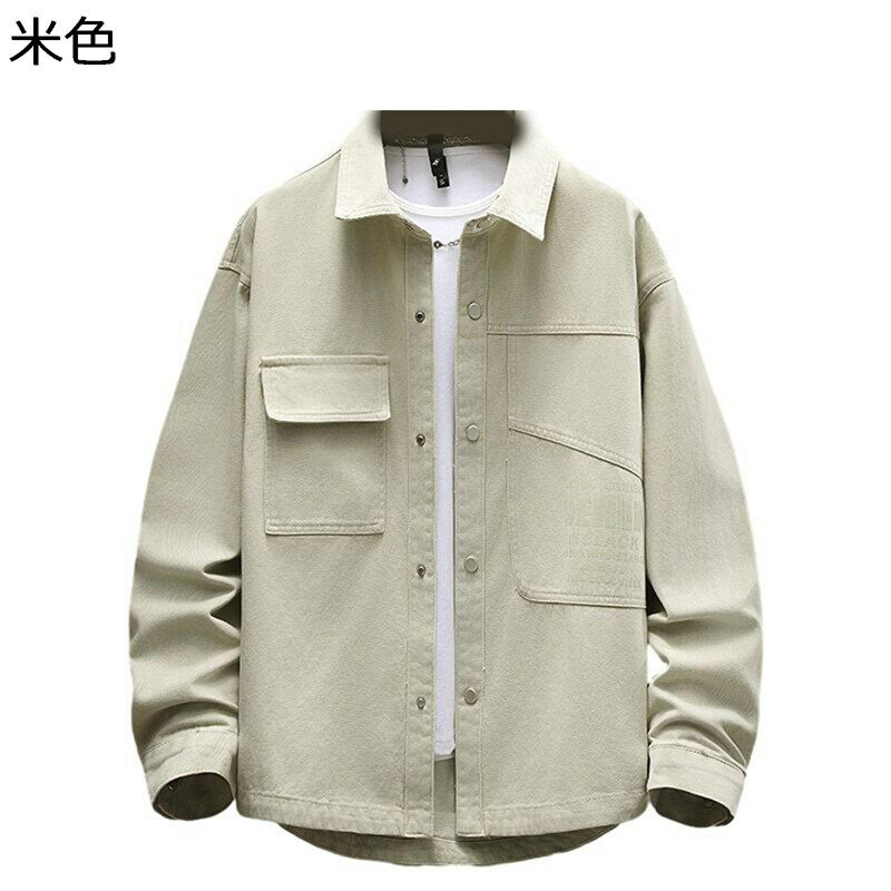 デニムジャケット デニムシャツ gジャン gジャケット メンズ 開襟シャツ カジュアルシャツ 長袖 春秋着..