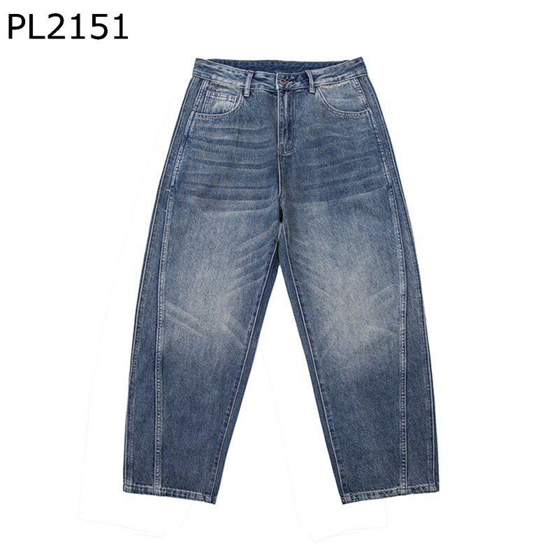 メンズ 長ズボン ワイド デニムパンツ ジーパン ジーンズ 春秋 ウォッシュ加工 カジュアルパンツ ストレート カジュアル おしゃれ バギー ヒップホップ ブリーチ加工 着痩せ 形態安定 爽やか 四季 カジュアル 通学