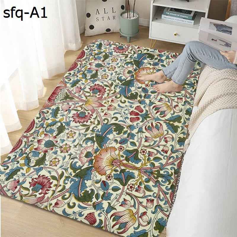 バスマット 足拭きマット 苺柄 マイクロファイバー 吸水速乾 滑り止め かわいい ふわふわ 玄関マット やわらか 低反発 暖かい 快適 防臭 掃除容易 丸洗え 玄関 キッチン 台所 室内