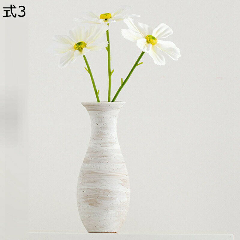造花セット 花瓶付き 花器 白磁器 おしゃれ 枯れない花 永遠の花 ホワイト 一輪挿し インテリア 日式デザイン 陶器花瓶 セラミック花器 フラワーアレンジメント用花器 玄関装飾 寝室装飾 結婚祝いギフト
