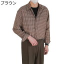 チェックシャツ メンズ カッターシャツ 長袖シャツ 折襟 シャツジャケット カジュアル クラシック リラックス 軽い履き心地 速乾 透気 春 秋服 コーデやすい...