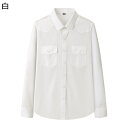 メンズシャツ シャツジャケット ロングスリーブ カジュアルシャツ 折り襟 ワークシャツ レトロ 春服 秋服 夏服 純色 体型カバー 着心地いい 速乾通気 吸汗 ...