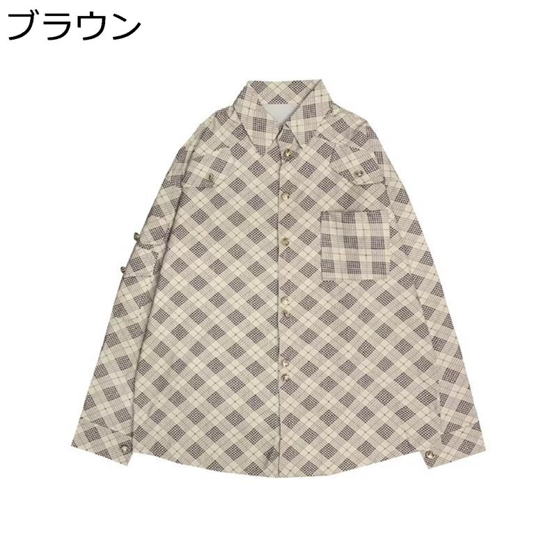 チェックシャツ メンズ 長袖 カジュアル シャツジャケット 折り襟 レトロ 春夏秋服 通気 速乾 柔らかい シンプル 無地 コンフォート リラックス トレーニング ゴルフ お出かけ 通勤通学