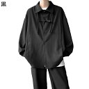 カジュアルシャツ メンズ 中華風 シャツジャケット 長袖 開襟 純色 シャツアウター 春夏 日焼け止め 薄い 軽量 吸水性 速乾性 合わせやすい ワイド 形態安定 通勤 旅行 スポーツ キャンプ