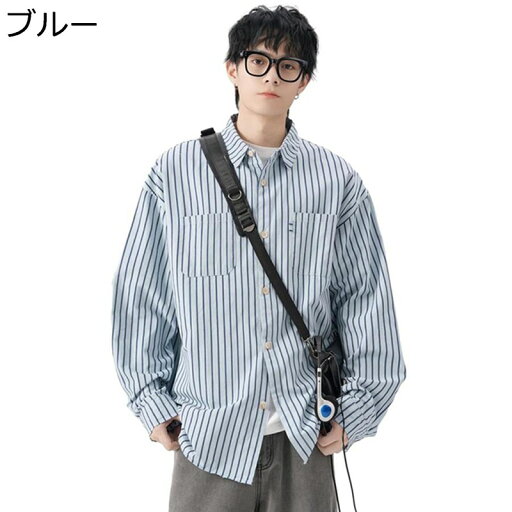 ストライプシャツ メンズ アメカジ 長袖 シャツジャケット ヴィンテージ 男女兼用 ゆったり オーバーサイズ 縞柄 開襟シャツ カジュアル ボタンダウン 通気性 厚手 透湿 ビッグサイズ 春夏服 ストライプシャツ メンズ アメカジ 長袖 シャツジャケット ヴィンテージ 男女兼用 ゆったり オーバーサイズ 縞柄 開襟シャツ カジュアル ボタンダウン 通気性 厚手 透湿 ビッグサイズ 春夏服