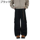 作業服 メンズ 春秋服 ワイドパンツ ミリタリーパンツ カーゴ 春夏秋 ロングパンツ トレッキングパンツ ピンタック アウトドア ゆったり 大きいサイズ ビンテージ 軽い 薄手 多ポケット おしゃれ アメカジ ワイド(4)
