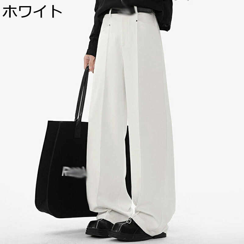 　　　 ◆◇◆人気の秘密◆◇◆ ★細めの作りになっておりますので、ワンサイズ上のサイズをお勧め致します。 ピッタリサイズがお好きな方は同サイズをお選び下さい。 夏に欠かせない幅丈ズボン、ポリエステル素材が吸汗性と通気性を高めています。この素材は汗を速やかに吸収し、乾燥させることができるだけでなく、通気性がよく、風が入りやすいため、蒸し暑さを感じることがありません。カジュアルなデザインで、スポーツや日常のお出かけに最適です。また、洗濯しやすく、耐久性もあるため、お手入れが簡単です。? 【多機能】接触冷感・吸汗速乾・撥水性・ストレッチ性に優れたメンズワイドパンツ。サラッとした滑らかな肌触りで暑い日でも快適に過ごせて、ダボつきすぎず、春夏秋にもさわやかに着られます。 ★【デザイン】ウェストゴムデザインなので、程よいサイズ感＆バランスをとりやすいシルエットになっています。また、ウエストにサイズ調整の紐が付いているので、ずり落ちず好みで調節できます。程よくワイドなシルエットと上品な生地感が、カジュアルからキレイめにまで幅広く合わせて頂ける一本に仕上がっています。 ★年齢を問わずお使いいただけるクラシカルなスタイルです。 男らしいラインを表現したストレートシルエットのパンツ。 ゆったりめで、どんな体型もカバーしてくれます。 パーカーやスニーカーなどカジュアルな着こなしに。 　　　◆◇◆注意事項◆◇◆ご覧のモニターの環境、撮影環境により実物と色味が異なって見える場合がございます。湿った状態で他のものと擦り合わせると色が移る恐れがあります。濃色品の洗濯時は、白色、淡色と分けて洗ってください。説明 ご愛顧いただきありがとうございます！ ♪高品質の耐摩耗性生地で作られており、肌触りが柔らかく、着心地がいいです。モダンな裁断法と精密な技術を採用して、快適性、柔軟性、耐久性を向上させます。 ♪カジュアルなニュアンスをもたせた、ゆったり＆たっぷりシルエットの楽カジュアルパンツです。適度なゆとりを持たせルーズフィットシルエットで、気軽に使えるイージーな履き心地。 ♪メンズもレディースもOKのゆったりフリーサイズで大人気のパンツ！ゆったりした感覚が特徴で、ダンスやフィットネスにも使える動きやすい一品です。 ♪普段着、ルームウェアー，ビジネス、オフィス、通勤通学、ショッピング、旅行の際など、ライフスタイルに欠かせないゆるパンです。街着でも部屋着でもオススメ！ 「ご注意ください」 ★実際の製品の色は、色収差や撮影光の状態をモニターするためにここに表示されている画像とは多少異なる場合があります。 ★輸送中に完全に密閉されているために、少数の商品は匂いがするかもしれません。数日間は換気の良い場所に置いて、臭いは消えます。