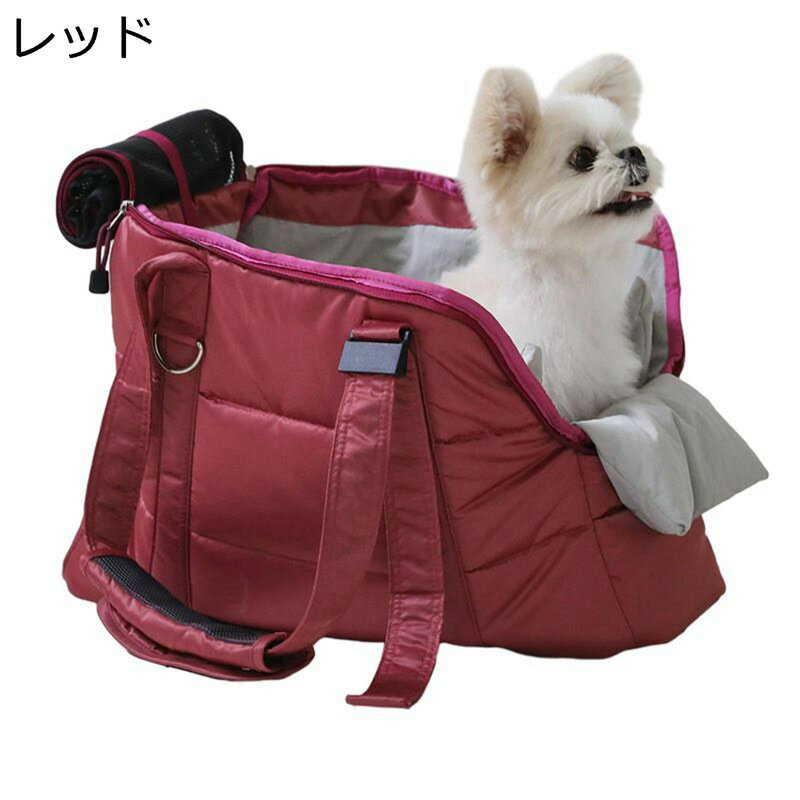 楽天kcreate持ち運び 犬キャリーバッグ 分離可 顔出し ペット用 水洗い可能 アウトドア おでかけ お出かけリュック 犬猫兼用 猫用キャリーバッグ 通気性 頑丈 携帯やすい 次世代 ベーシック 安全ロープ付き