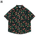 花柄シャツ メンズ ハワイシャツ アロハ 総柄 開襟 五分袖 春夏 秋 ハワイ風 リゾート カジュアル 薄手 爽やか 吸汗透湿 和風 日系 軽量 日焼け止め ユニセックス 海水浴 ビーチ 夏祭り プリント