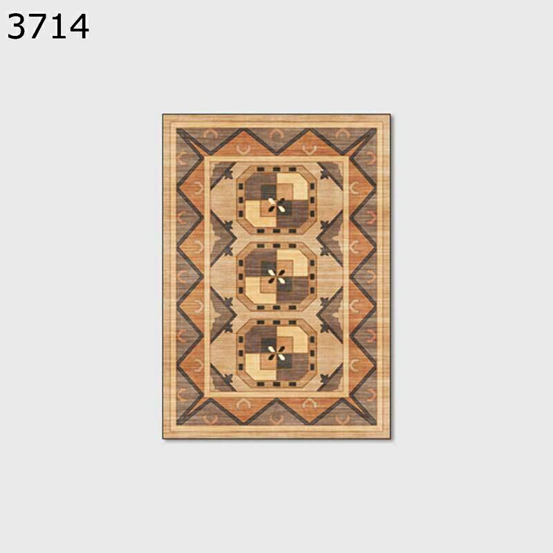 センターラグ フロアマット 長方形マット 民族風 花柄カーペット 幾何 大きい リビングパット アンティーク インテリアマット 敷物 滑り止め加工 ズレない 吸音 ウォッシャブル