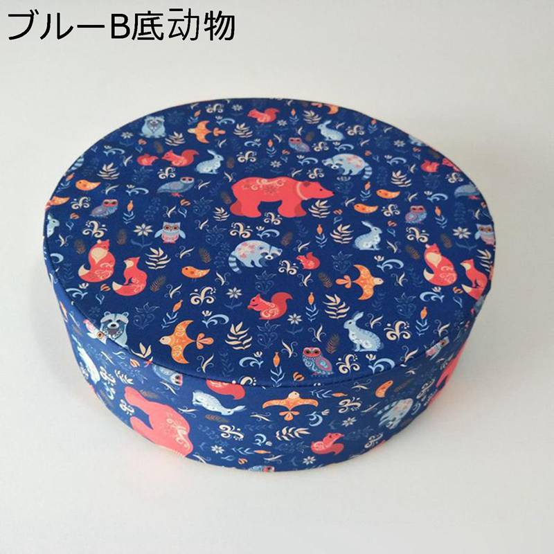 クッション 座布団 8cm厚め 子供 丸型 リビング 自宅 オールシーズン 在宅勤務 チェア ハイチェア 腰痛改善 大人 コジット 軽量 長時間 年間使える シンプル オフ丸洗い ふかふか