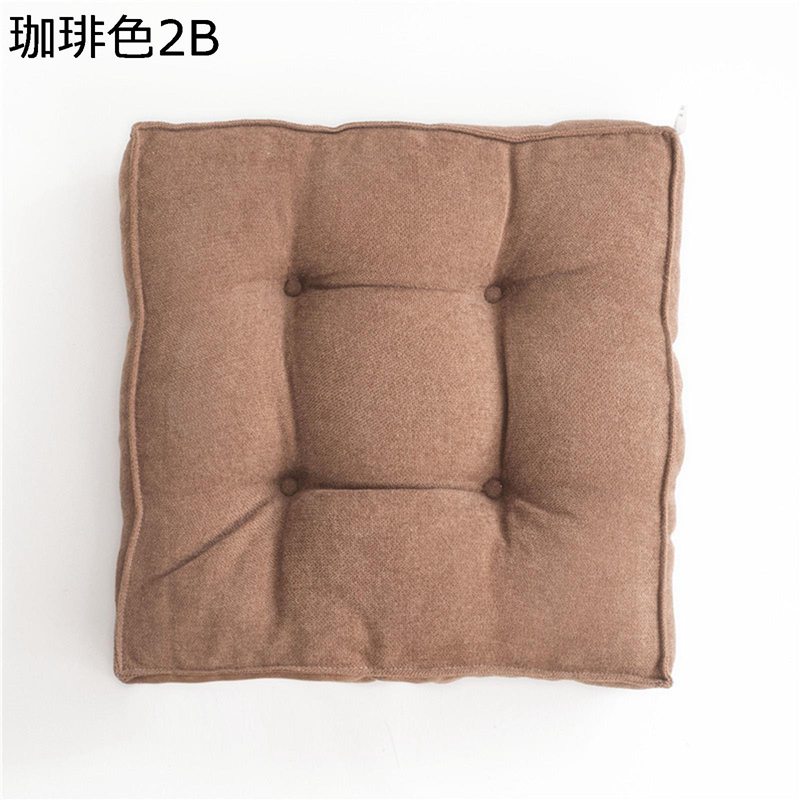座布団 冷感 クッション 角型 ナチュラル 椅子用 シート 腰痛改善 食事 お昼寝 テレワーク オールシーズン 在宅ワーク オフ丸洗い ふかふか シンプル 無地 圧力分散 人間工学 年間使える