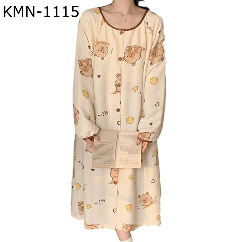 　　　 ◆◇◆人気の秘密◆◇◆ 「肌触り抜群」柔らかい素材で作られ、柔らかくて、肌に優しいルームワンピースです 「快適な着心地」伸縮性があるので、締め付けずリラックス感がたっぷりパジャマです 「着心地良い」吸汗性と通気性も優れているので、着...