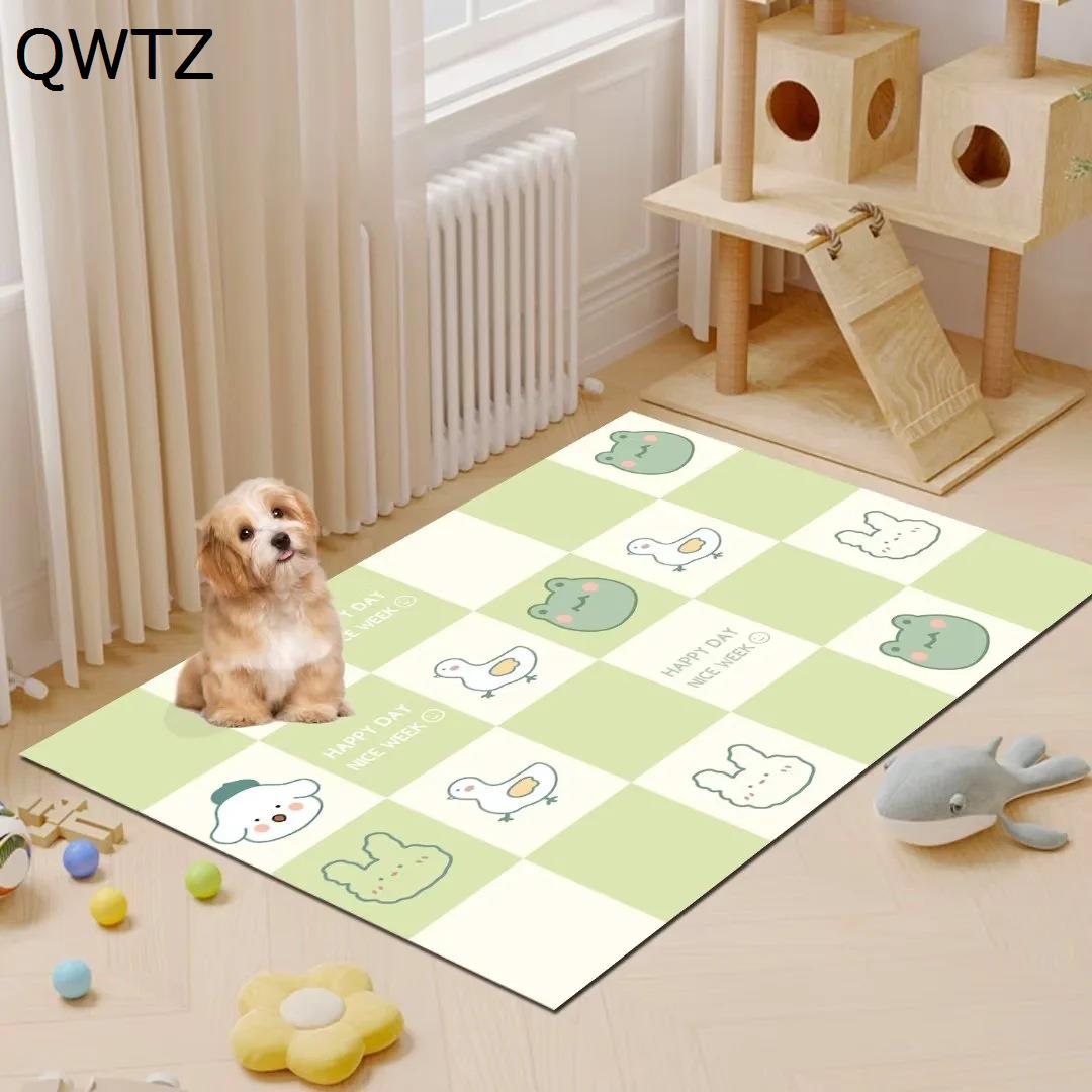 ペットマット ペットシーツ PUレザー PVC 拭ける 汚れ防止 防水 可愛い柄 カーペット ひっかき防止 速..