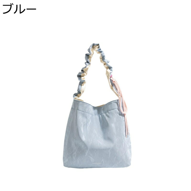 大容量 トートバッグ レディース ハンドバッグ 軽量 タック 通勤バッグ 2way 自立 ワンショルダー 肩がけ 手持ち キューブ型 お洒落 可愛い 流行り 柔らかい 就活バッグ 女性 大学生 浴衣 買い物