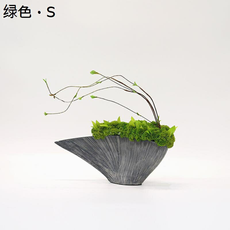 フェイクグリーン 枝 盆景 フラワーアレンジメント 造花 インテリア 卓上 和風 リアルな外観 センター..