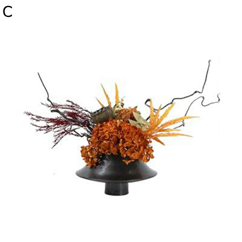 フェイクフラワー 枝 造花アレンジ 生け花 インテリア 卓上 人工観葉植物 異型 花瓶付き 禅 本物そっくり 店舗 美術館 デパート ほこりに強い 屋内 洗面所 客間 新築 結婚式 パーティー お手入れ不要