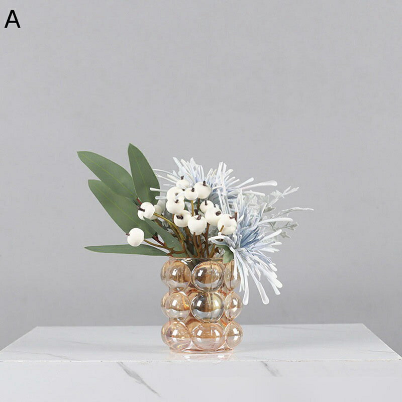 造花 インテリア フラワーアレンジメント 枯れない花 チューリップ レジン花瓶 お手入れ不要 室内 リアル 茂る外観 センターピース 置物 撮影用 デスクトップ 部屋 リビング 新築 結婚式 パーティー