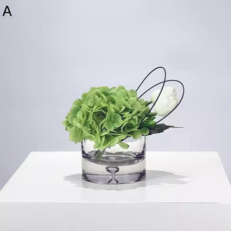 造花 インテリア 紫陽花 造花アレンジメント 枯れない花 花瓶付き 水やり不要 玄関 現代的 自然な姿 キレイ 部屋飾り ディスプレイ用 撮影用 寝室 リビング デスク 転居祝い お見舞い 引越し祝い