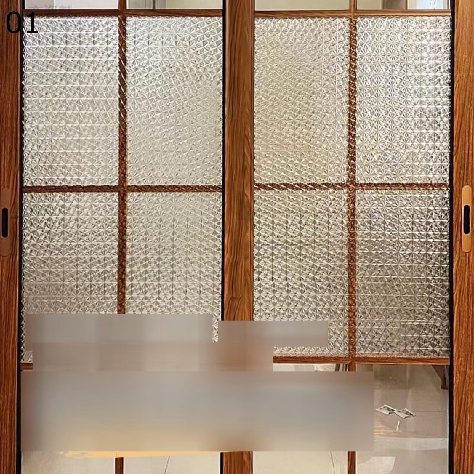 窓ガラス目隠しフィルム 窓用 シール 水で貼るだけ プライバシーフィルム 紫外線対策 断熱 飛散防止 貼り直し可能 窓ガラス フィルム ペアガラス 賃貸適用 オフィス 風呂場