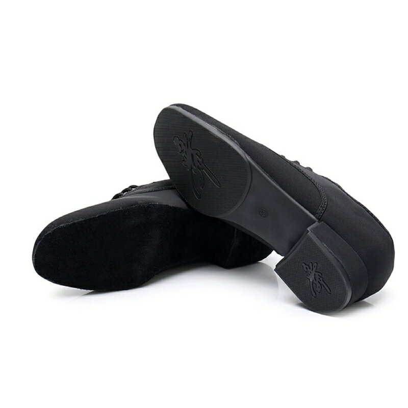 ダンスシューズ メンズ 踊り靴 オックスフォード布 男性用 かるい 通気性 防滑 グリップ力 柔軟 踊りやすい お洒落 レースアップ ハイヒール パーティ ワルツ ボールルーム 室内/室外履き