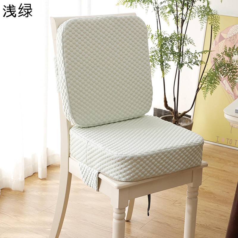 お食事座布団 シートクッション 子供 背もたれ付 低反発 無地 厚手 椅子クッション 赤ちゃん用 スクエ..