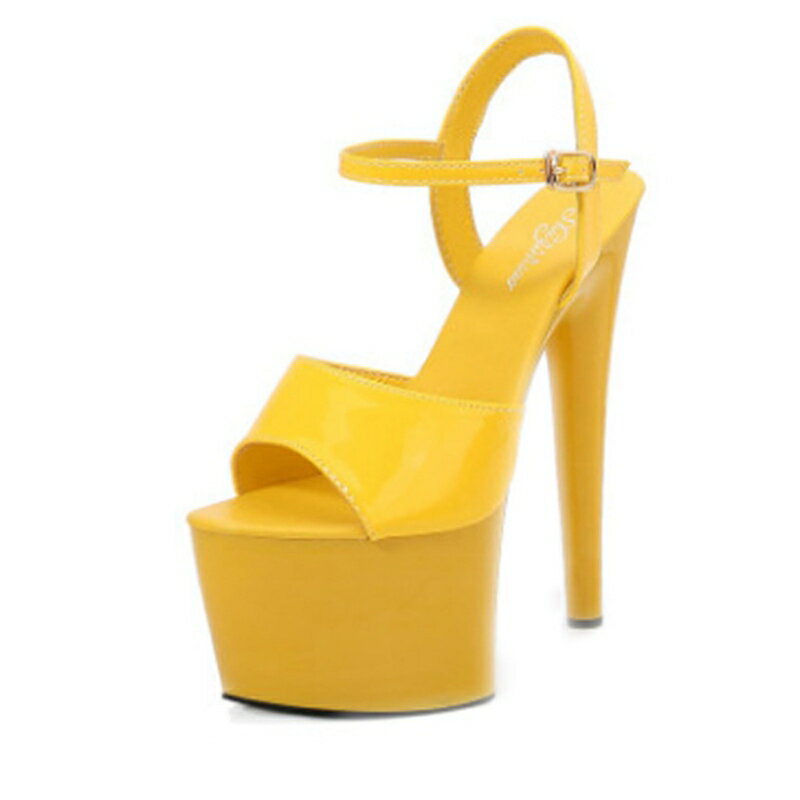 16.5センチ ハイヒール サンダル 美脚 レディース ピンヒール 歩きやすい 22-26.5cm 男女兼用 パーティ..