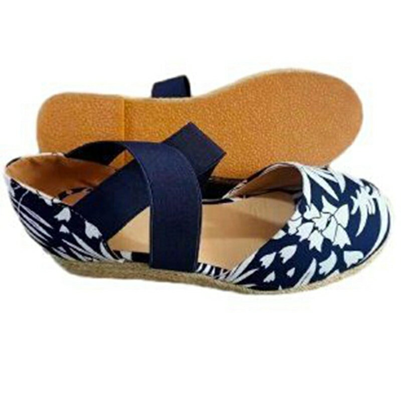 スリッポン 22.5-26.5cm サンダル レディース エスパドリーユ 大きいサイズ 厚底 ウェッジソール サボ..