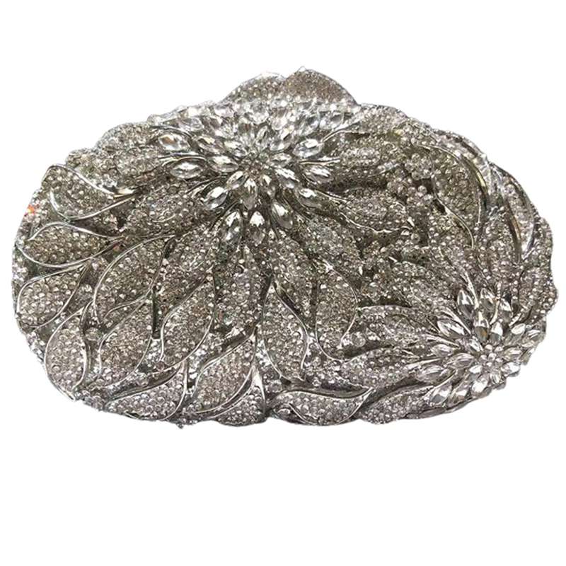 楽天kcreateラインストーン パーティーバッグ メタル クラッチバッグ イブニングバッグ レディース 結婚式 披露宴 二次会 キラキラ ビジュー ゴージャス キレイめ エレガント ショルダーバッグ ハンドバッグ チ