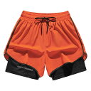 ショートパンツ タイトフィット S-4XL 3分丈 インナー付き 水陸両用 伸縮性 速乾 メンズ レディース ランニング ジョギング サイクリング フィットネス スイミング 夏 ユニセックス ゴムウェ