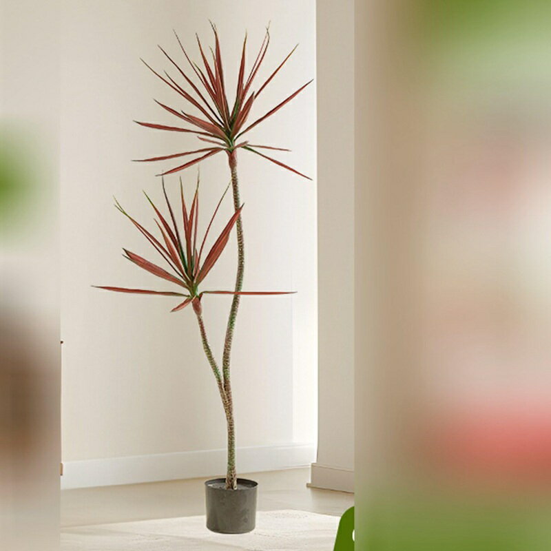 フェイクグリーン 造花 大型観葉植物 ドラセナ リュウゼツラン 竜血樹 人工観葉植物 フェイク観葉植物 インテリア 室内 屋外 空気清浄 水やり不要 枯れない 盆栽植物 大きめ 本物そっくり グリーン