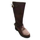 バイクブーツ メンズ レディース ミドル丈 エンジニアブーツ 23.5-29cm 騎士ブーツ 大きいサイズ 秋冬靴 撥水 レインブーツ 雨靴 バックジッパー 履きやすい ショートブーツ ミリタリー