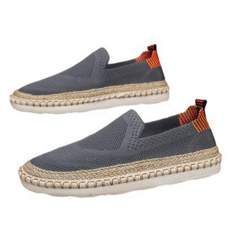 シューズ メンズ キャンバス メッシュ スリッポン エスパドリーユ ドライビングシューズ スリッポン ニ..