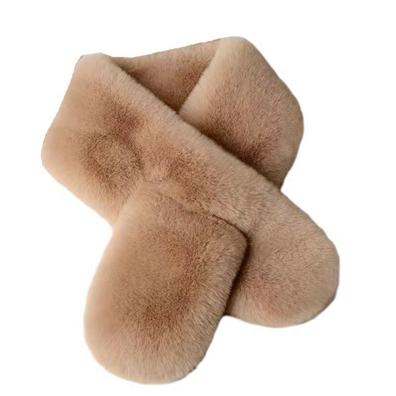 ティペット ボアマフラー ネックウォーマー レディース 秋冬 首巻き ベーシック もこもこ ふわふわ 差..