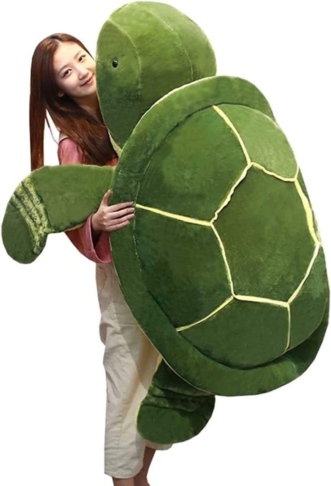 抱き枕 海亀 ぬいぐるみ 特大 昼寝枕 かめ 亀 癒し系 ふわふわ 添い寝クッション 萌え萌え 気持ちいい 縫い包み もこもこ 添い寝 お誕生日 クリスマス プレゼント