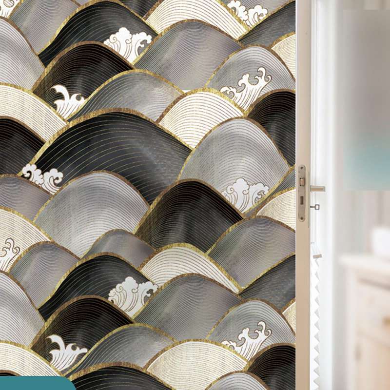 ガラスフィルム すりガラスシート 可愛い柄 目隠しフィルム 子供部屋 遮光 uvカット はがせる 水で貼れ..