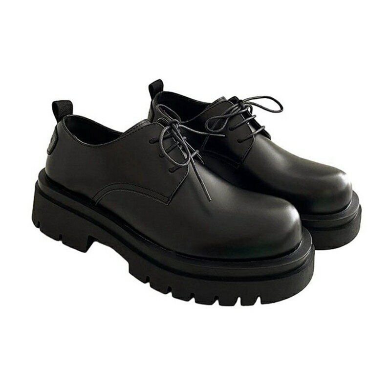 ドレスシューズ ビジネスシューズ 革靴 メンズ 厚底 レースアップ かっこいい キレイメ オックスフォー..