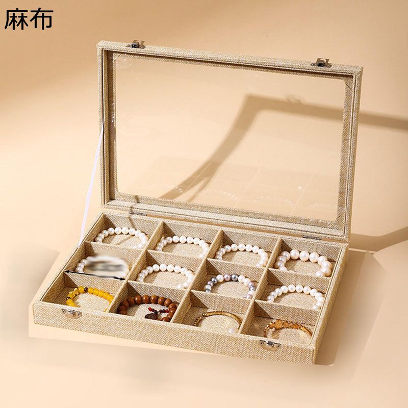 kcreateのジュエリーボックス アクセサリーケース たっぷり収納 宝石箱 木製 指輪 ネックレス リング ペンダント 広々とした 卓上 エレガント 女性 引き出し式 防塵 小物整理 ディスプレイ用｜アングル2