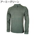 戦闘服 メンズ コンバットシャツ tシャツ 長袖 タクティカル サバゲー 作業着 ハーフジップ ストレッチ 撥水 吸汗 速乾 マルチポケット コスプレ 仮装 特殊部隊 ミリタリー カジュアル アウトドア