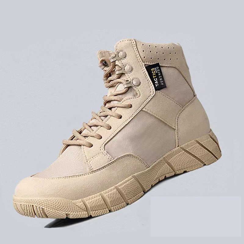 サバゲーブーツ タクティカルブーツ メンズ ミリタリー メッシュ素材 通気性良い 滑り止め コンバット 衝撃吸収 蒸れない 多機能 短靴 快適 歩きやすい 良い肌触り デイリー ハイキング 作業用