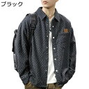 オックスフォードシャツ メンズ チェック 長袖 タッセル ボタンダウン 春秋 襟付き ワーク 柔らかい 耐摩耗 カジュアルシャツ レギュラーフィット かっこいい...