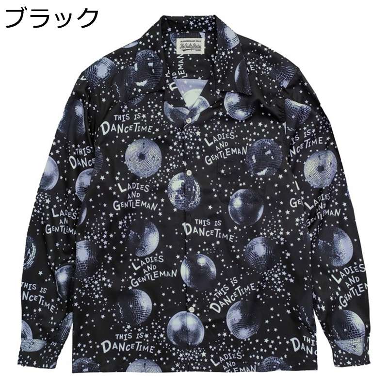 アロハシャツ メンズ ディスコ カジュアル 前開き 長袖 プリントシャツ 春夏用 ボタンダウン ゆったり コットン シンプル 通気性 アウター 彼氏 シンプル イベント 通学 レジャー