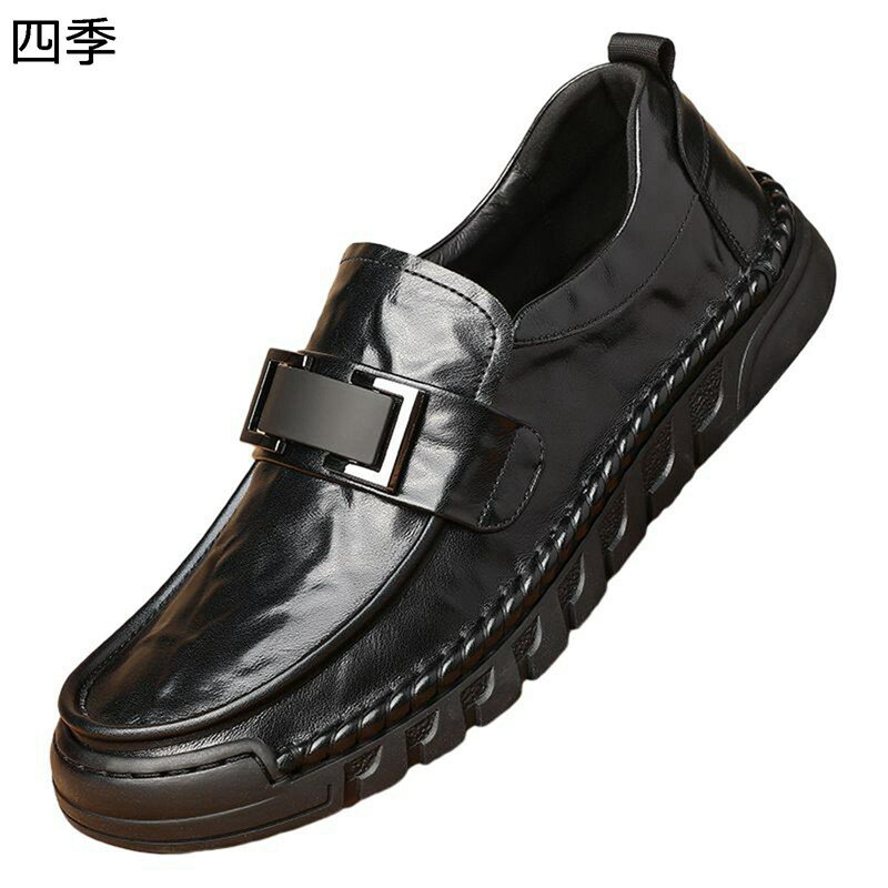 ビジネスシューズ スリッポン ローファー メンズ レザー 牛革 本革 カジュアル 春夏秋冬 紳士靴 シンプル 革靴 アウトドア 入学式 成人式 入社式 冠婚葬祭...