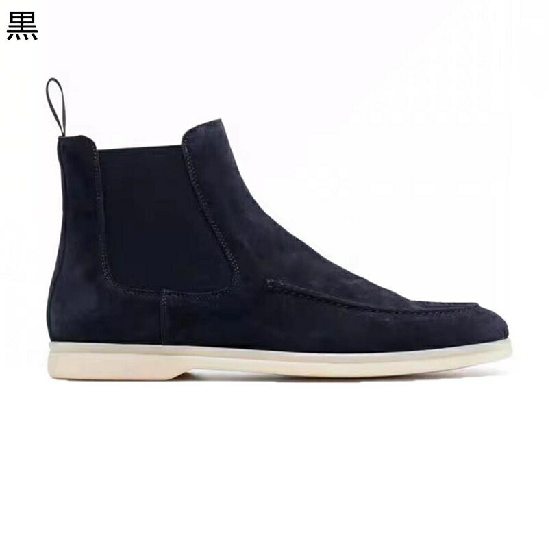 アンクルブーツ チェルシーブーツ メンズ ショートブーツ サイドゴア 紳士靴 ハイカット スリッポン ベーシック シンプル 脚長効果 春秋靴 革靴 快適 フォーマル モード系 アウトドア