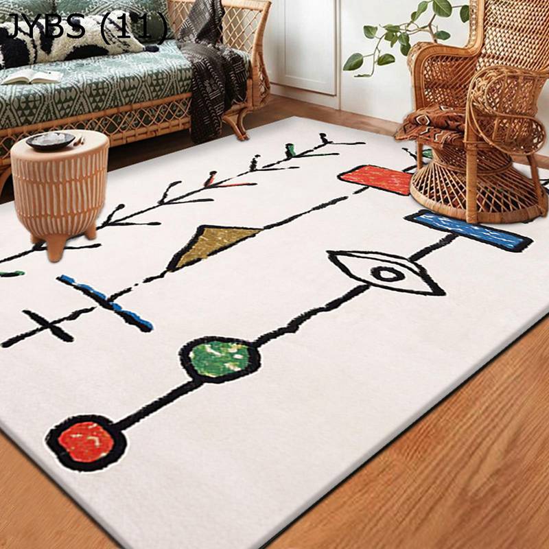 センターカーペット 大判ラグ センターマット ペルシャ? エスニック系 アンティーク レトロ花柄 滑り止め インテリア 防音 長方形 丸洗い 大きめ 室内 リビング 玄関 廊下 ベッドルーム