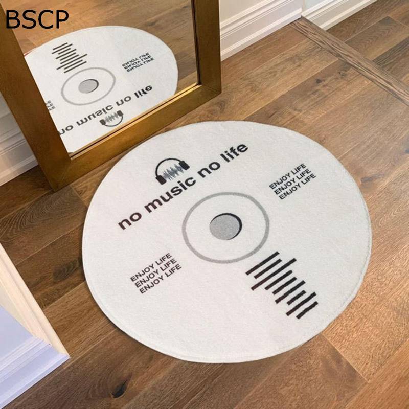 チェアマット 丸形 厚手 ゲーミングチェアマット ダイニング ずれない 静音吸音 足元 防臭 デスク下 椅子 オフィス 部屋 傷防止 テレワーク 勉強机 在宅勤務(3.0)