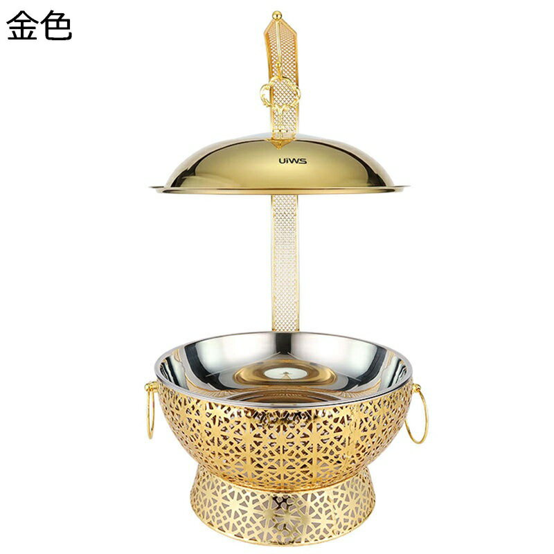 ビュッフェサーバー フードウォーマー ビュッフェストーブ 加熱ウォーマー 業務用ビュッフェコンロ 保温スープボウル チェーフィングディッシュ ステンレス製 蓋付き ビュッフェ バイキング 結婚式