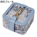 ジュエリーボックス アクセサリーケース 小さな レザー ネックレス 10*10*5cm イヤリング 宝石箱 大容量 頑丈 女の子用 防塵 引き出し付き 卓上整理...