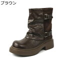 ジョッキーブーツ 厚底 PU ミドルブーツ レディース レザー ローヒール ラウンドトゥ 膝丈 防滑 防水 コンフォート エレガント 秋冬 お出かけ オートバイ トラベル 通気性 耐久性 四節着用